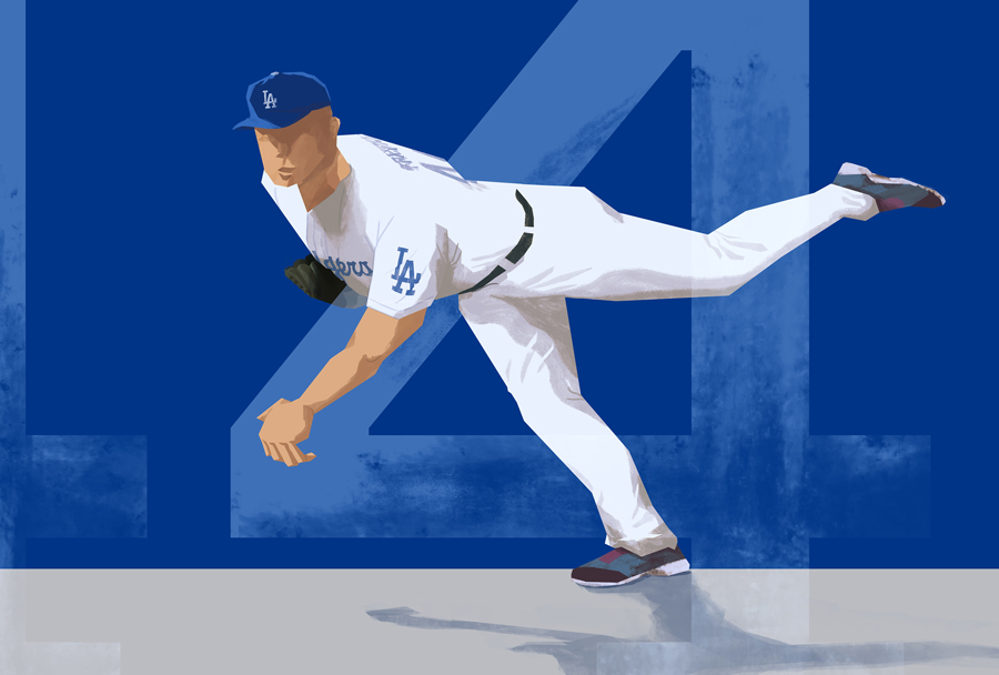 Dodgers: #44 Pitcher detail