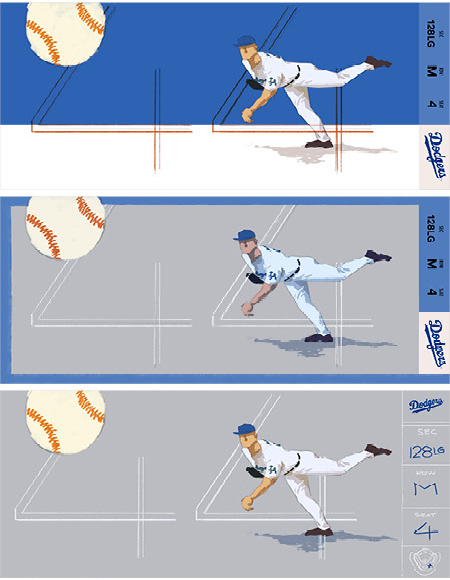 Dodgers: #44 Pitcher Rough Color