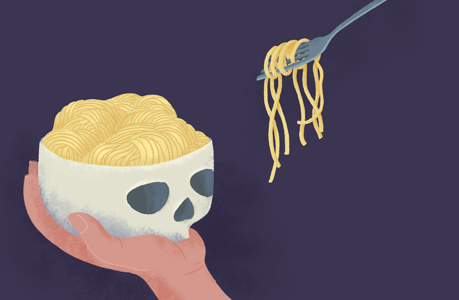 To Carb or Not to Carb illustration: Work in progress
